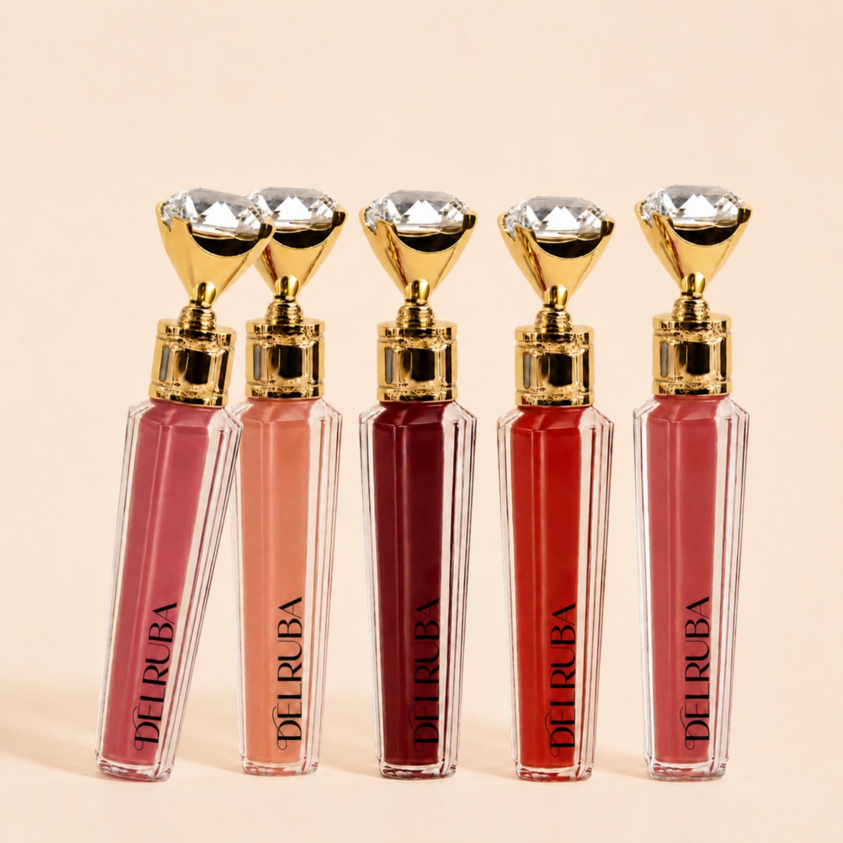 Delruba Diamond Matte Lipstick – Long-Lasting, Waterproof & Vegan Lipstick