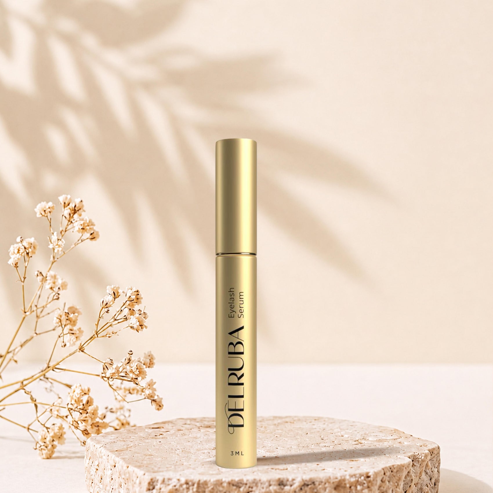 Delruba Eyelash Growth Serum – Lengthening, Thickening & Strengthening Lash Serum