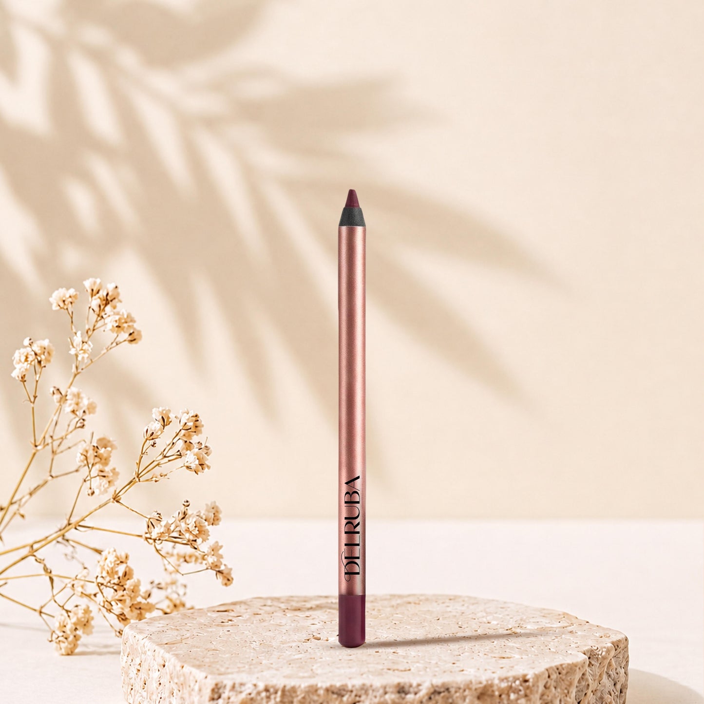 Delruba Creamy Lip Liner – Long-Lasting, Waterproof & Vegan Lip Pencil