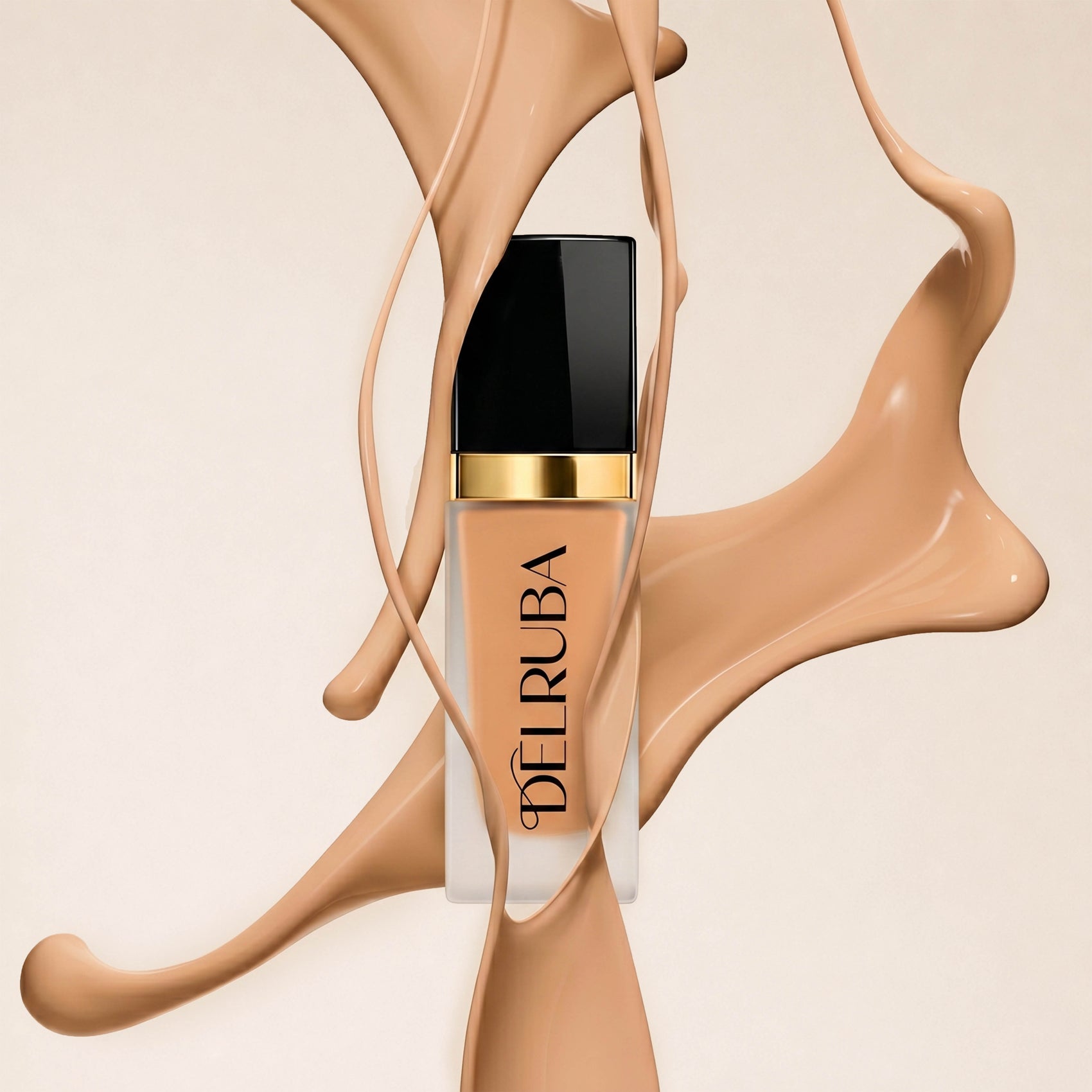 Delruba Perfect Matte Base Foundation – Long-Lasting, Full Coverage & Waterproof Foundation SPF15