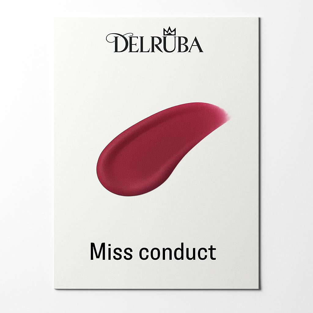 Delruba Diamond Matte Lipstick – Long-Lasting, Waterproof & Vegan Lipstick