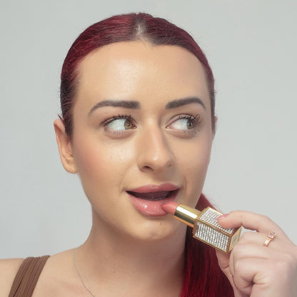 Delruba Velvet Diamond Lipstick – Creamy, Long-Lasting & Vegan Lipstick