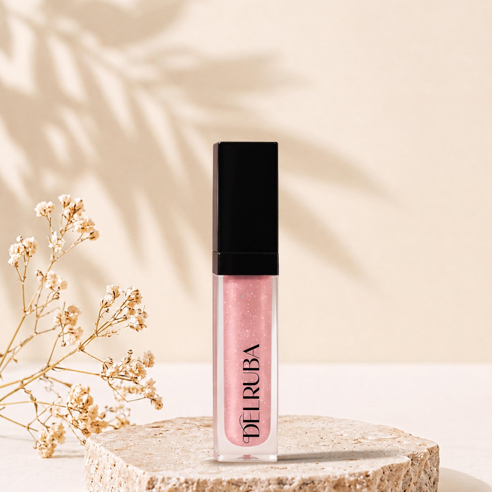 Delruba LED LuxeLight Lip Gloss – High-Shine, Waterproof & Vegan Lip Gloss