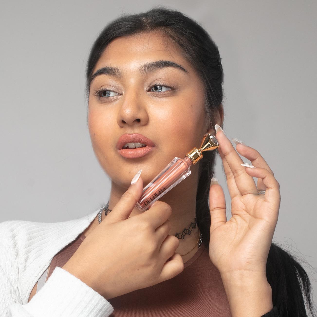 Delruba Diamond Matte Lipstick – Long-Lasting, Waterproof & Vegan Lipstick